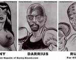 Fighter Portraits by Dick Napalm